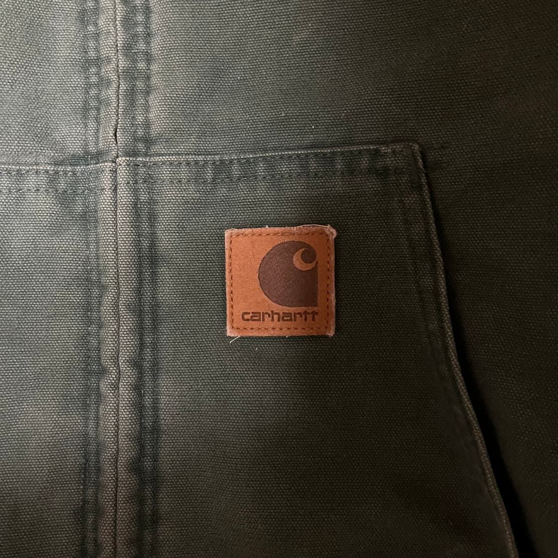 [XXL] 90s 빈티지 칼하트 액티브 자켓 JQ294 모스 상품이미지2