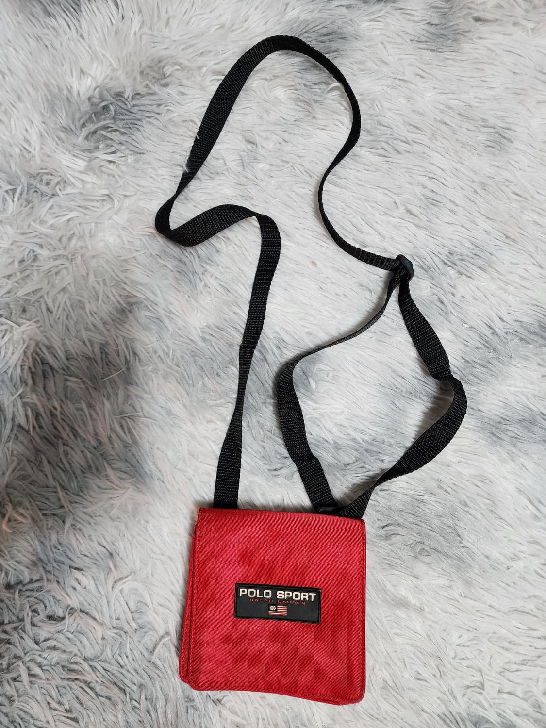 폴로 스포츠 레드 미니 크로스백 상품이미지2