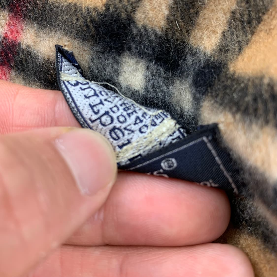 버버리 베이지 노바체크 캐시미어 램스울 혼방 머플러 상품이미지5