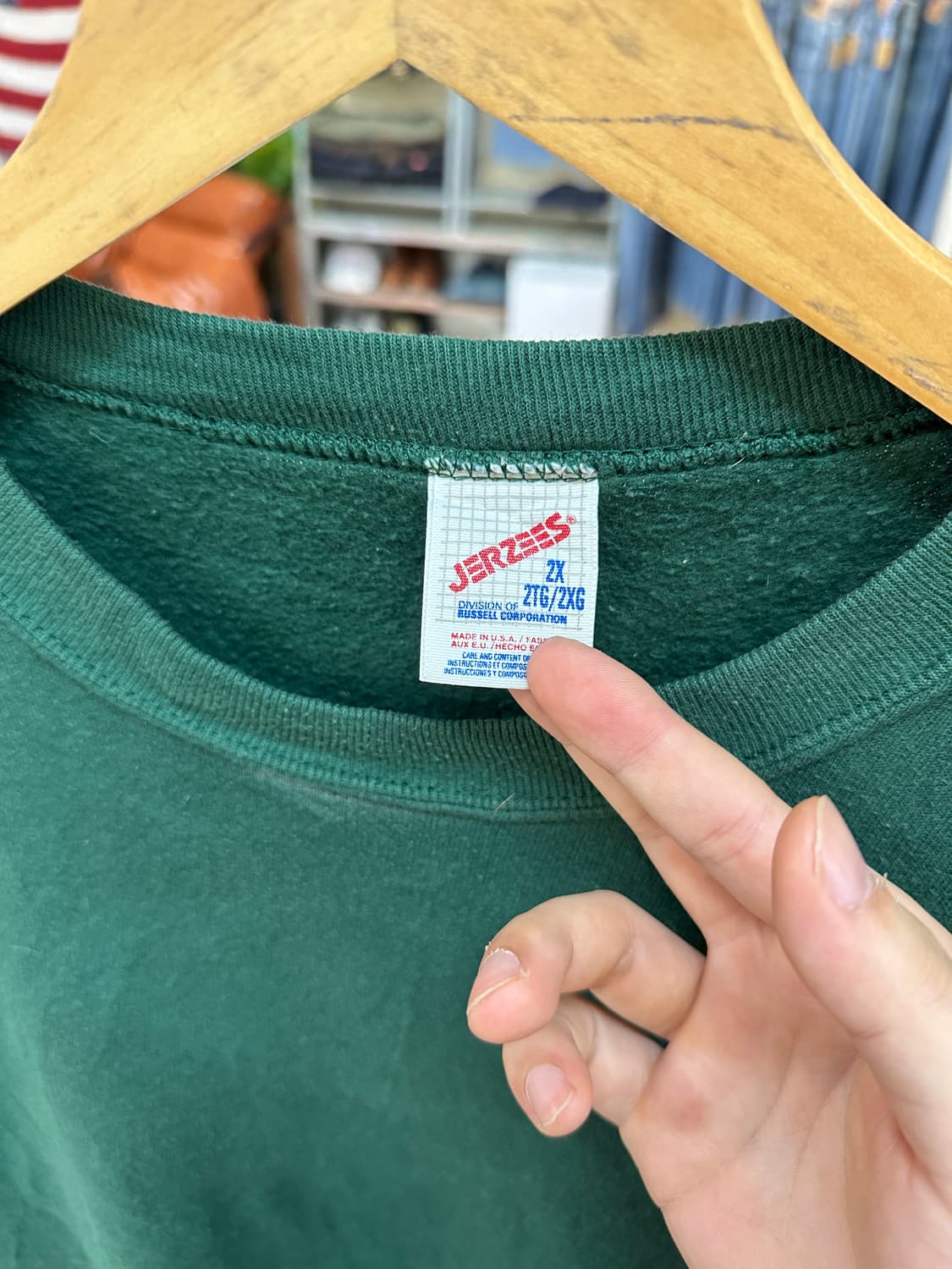 90s Jerzees 50/50 스웻 상품이미지3