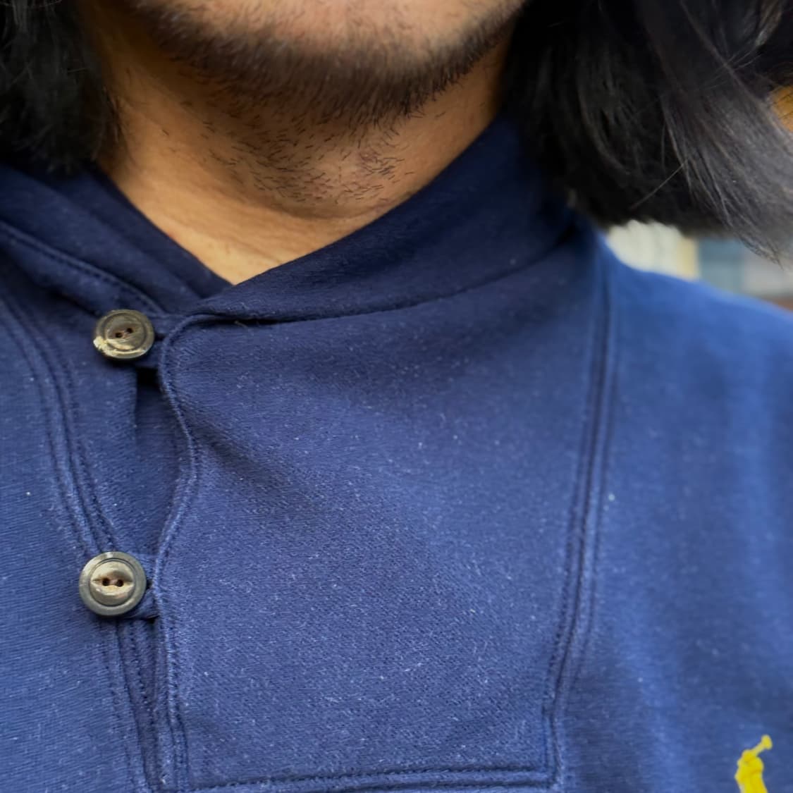 폴로 랄프로렌 숄카라 코튼 니트 L 상품이미지10