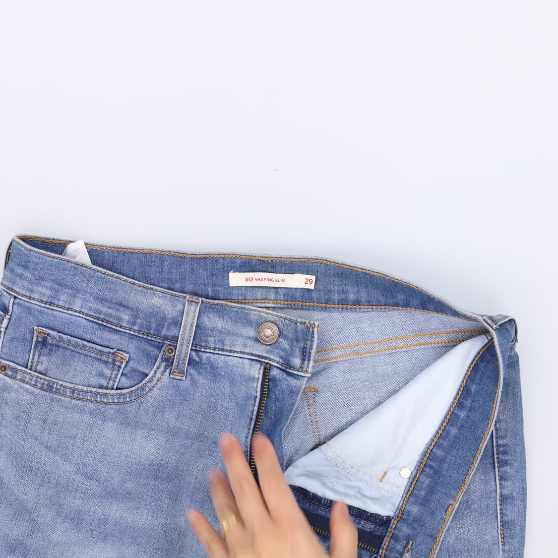 29 리바이스 연청 데님팬츠 0430H 상품이미지4