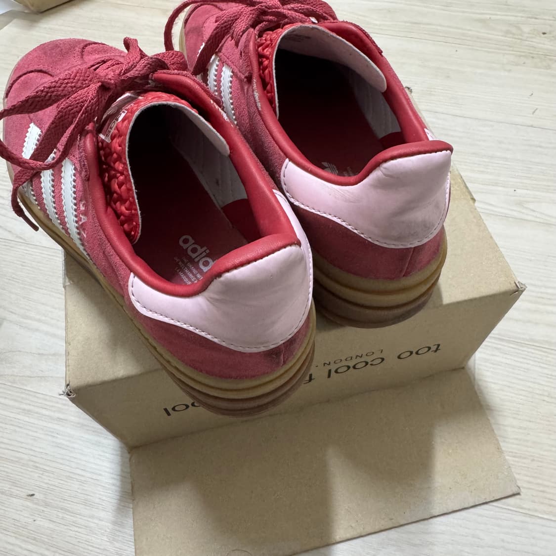 아디다스 가젤 볼드 와일드핑크 220 상품이미지3