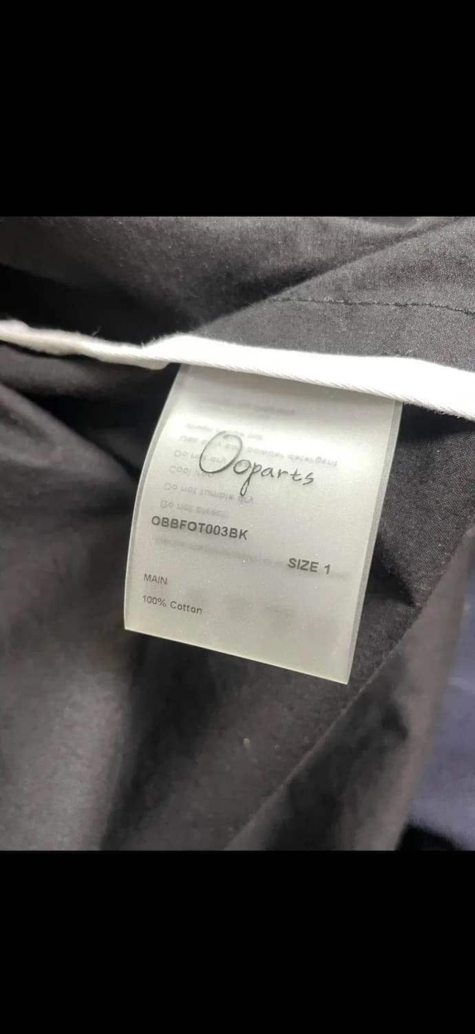 오파츠 스티치 코튼 바람막이 상품이미지4