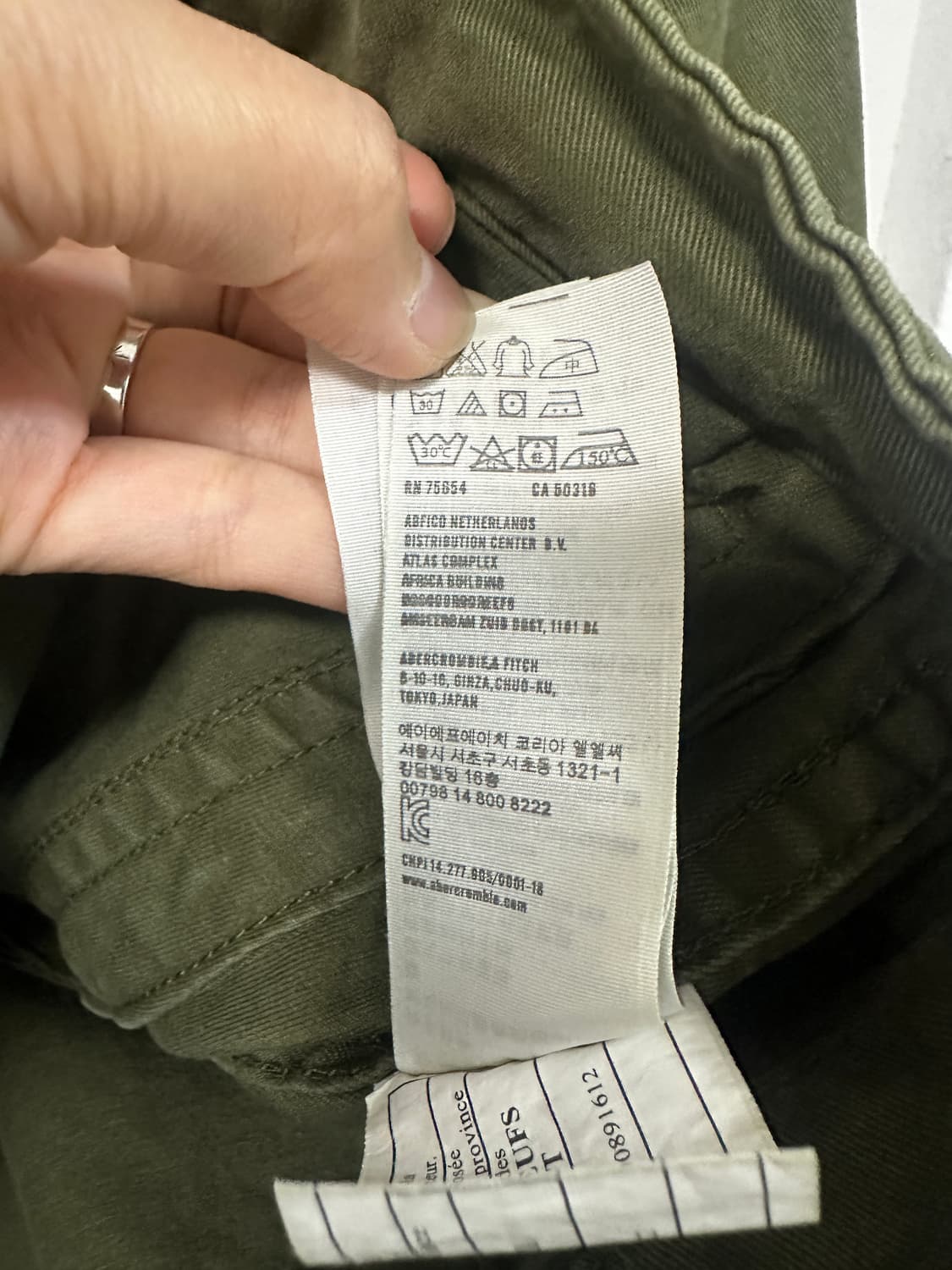 아베크롬비 m65 필드 야상 자켓 상품이미지6