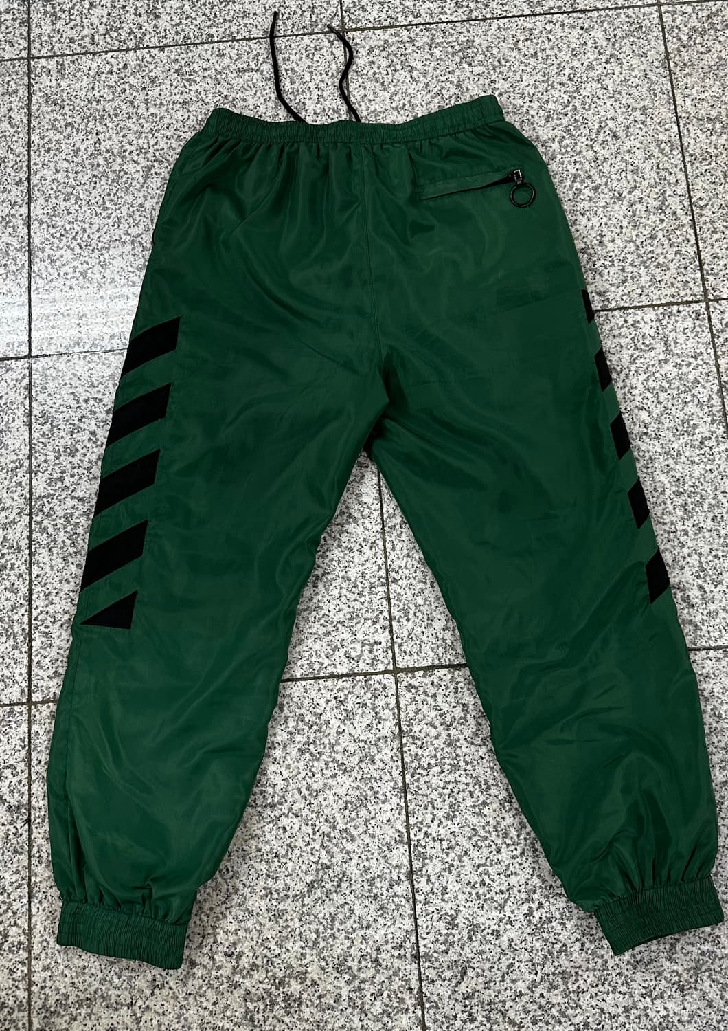 오프화이트 그린 트랙 팬츠 상품이미지2