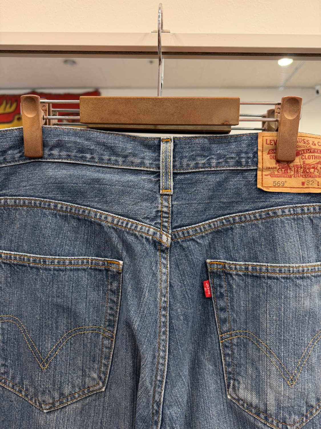 00s Levis 리바이스 569 데님 팬츠 (33inch) 상품이미지7