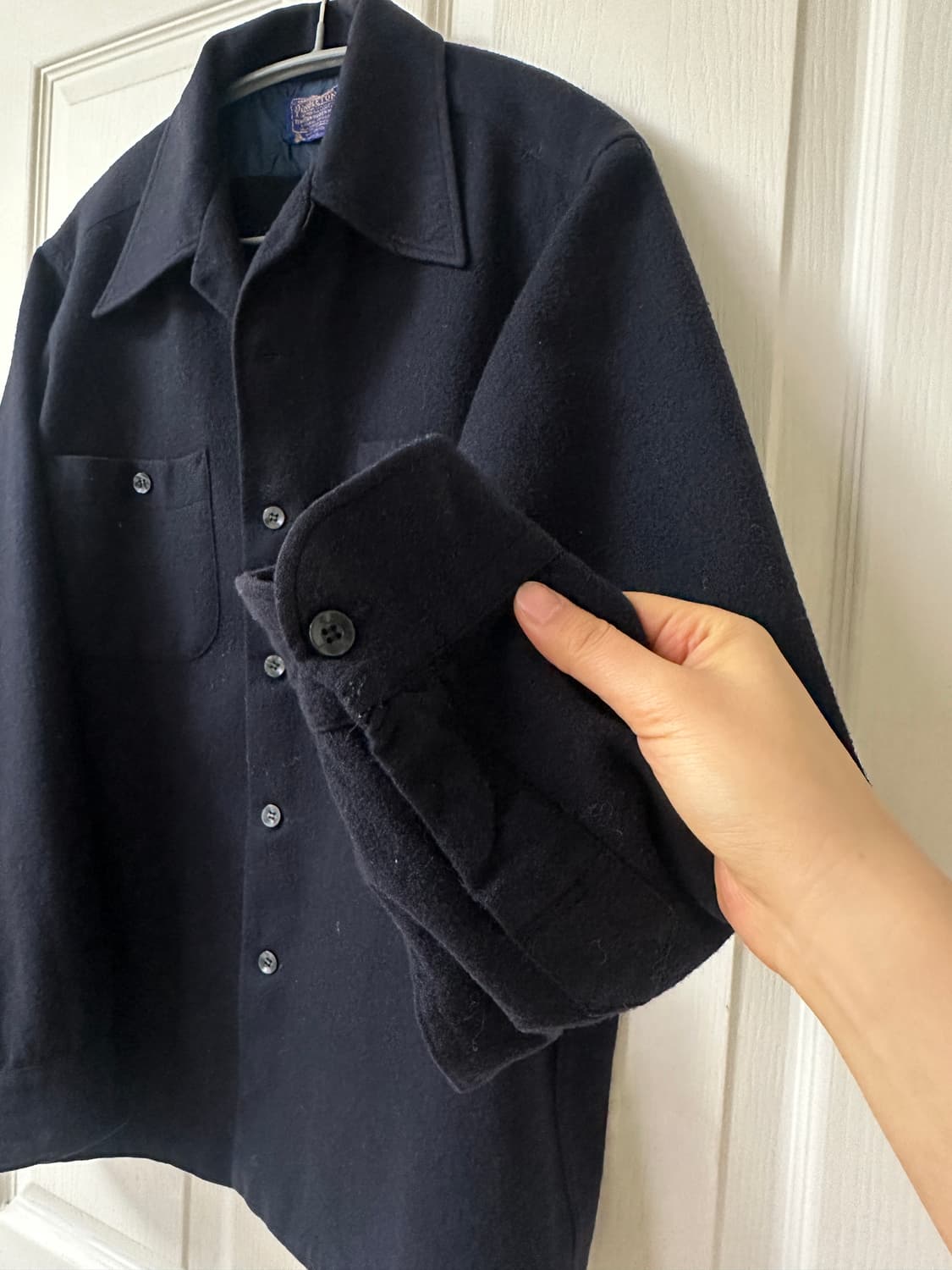 펜들턴 남방 셔츠 네이비 여자 S-M 상품이미지5