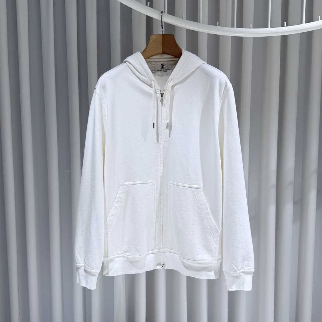 (A+/L) / 브루넬로쿠치넬리 코튼 후드집업 자켓 상품이미지1