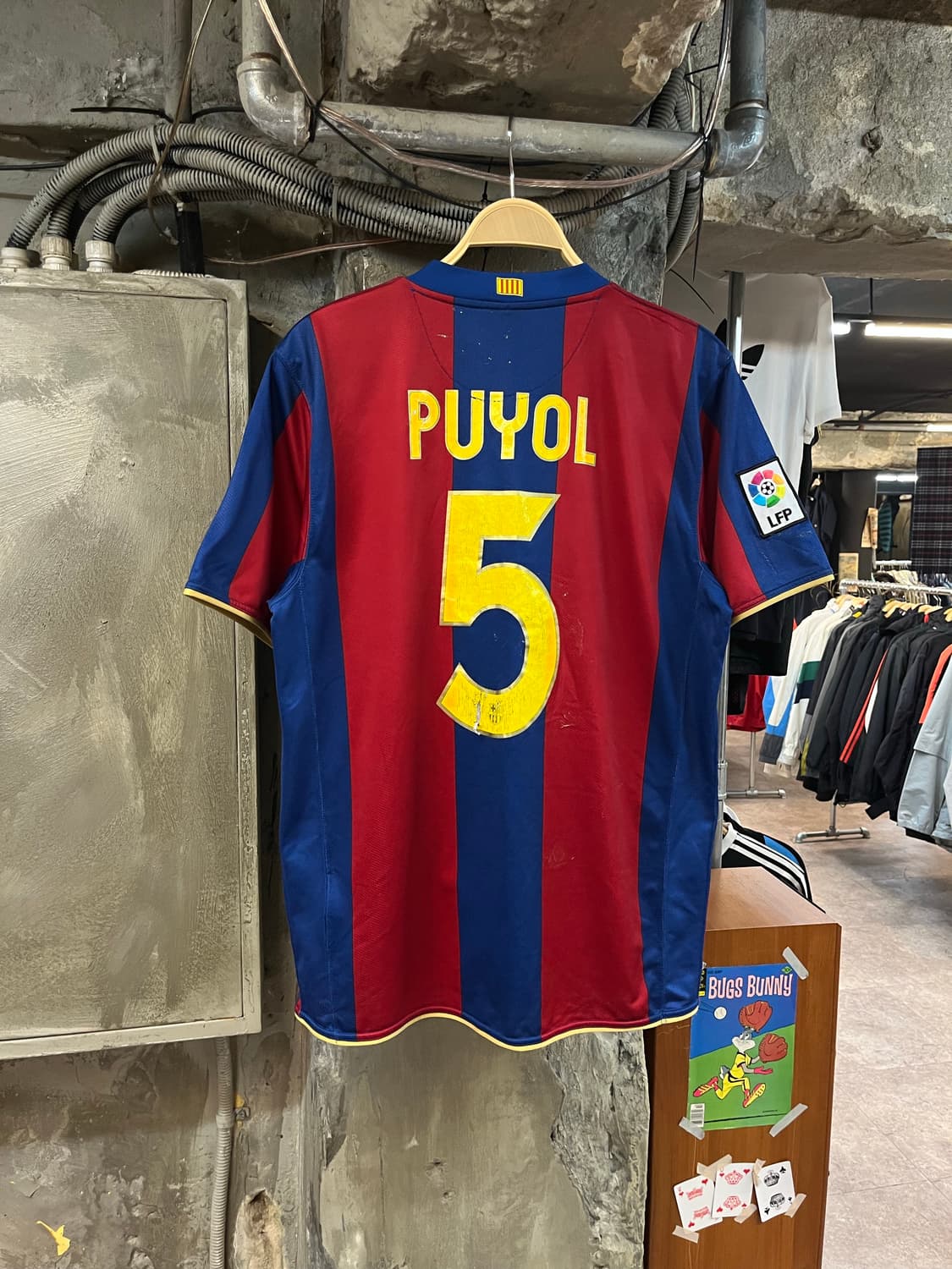 FC 바르셀로나 홈 푸욜 유니폼 레드 105 #csz2051 상품이미지1