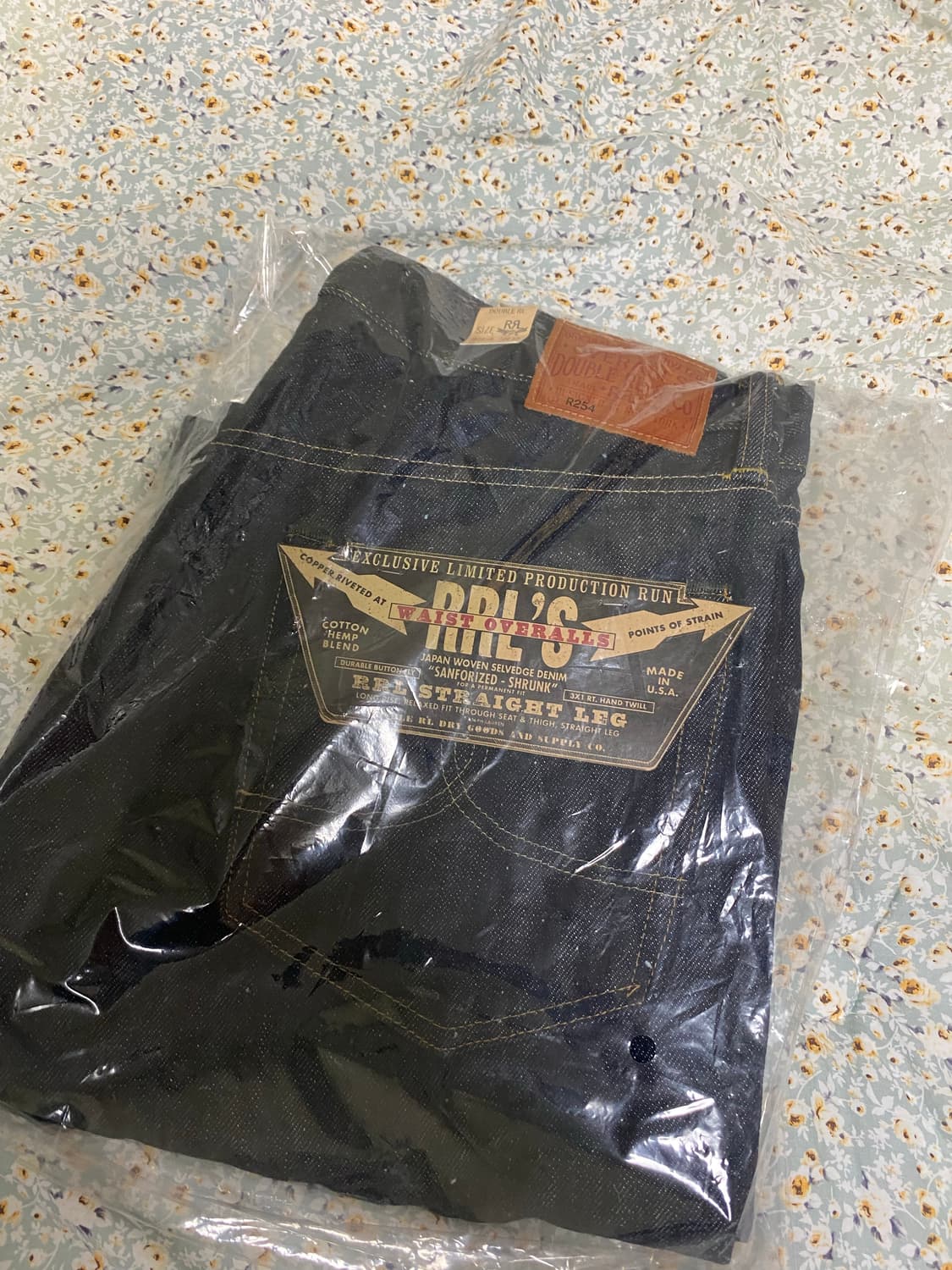 RRL 더블알엘 리미티드 스트레이트핏 리지드 진 [ 34 x 32 ] 상품이미지1