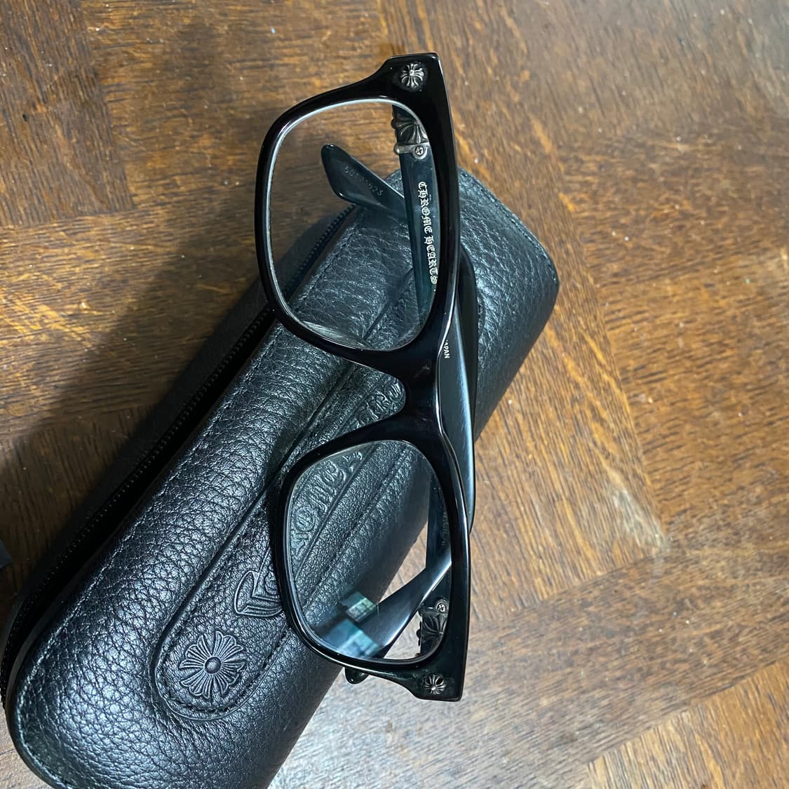 Rare!! Crome Hearts Vagilante 남자 안경테 상품이미지2