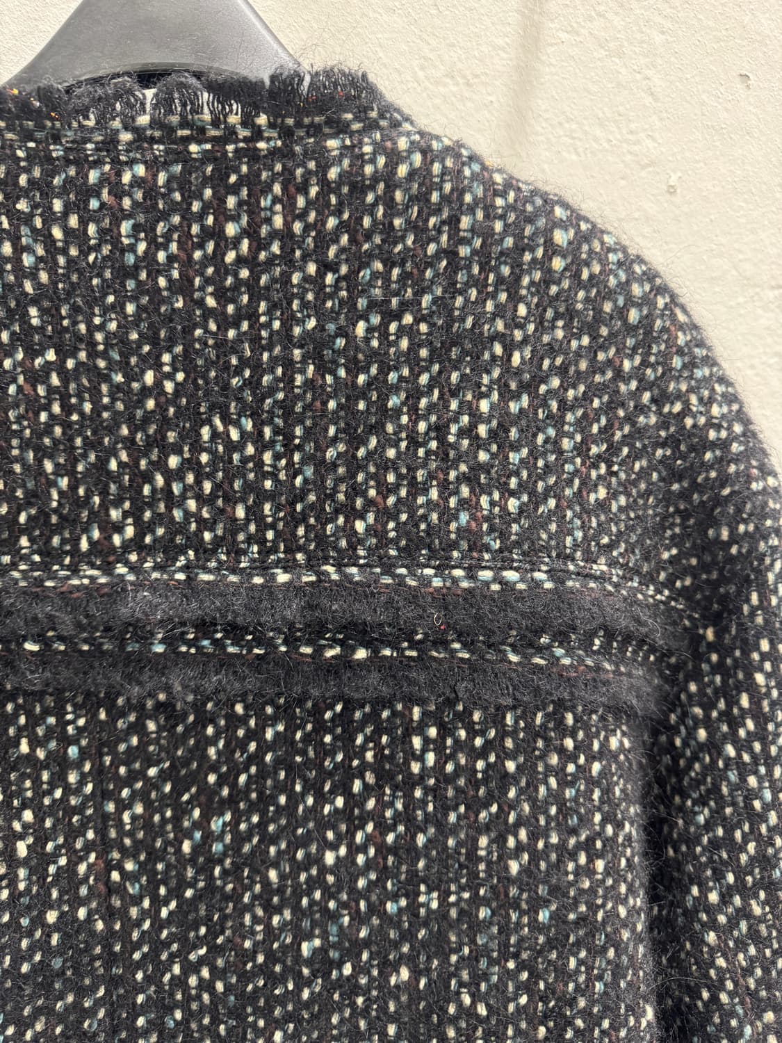 vintage 트위드 집업자켓 상품이미지8