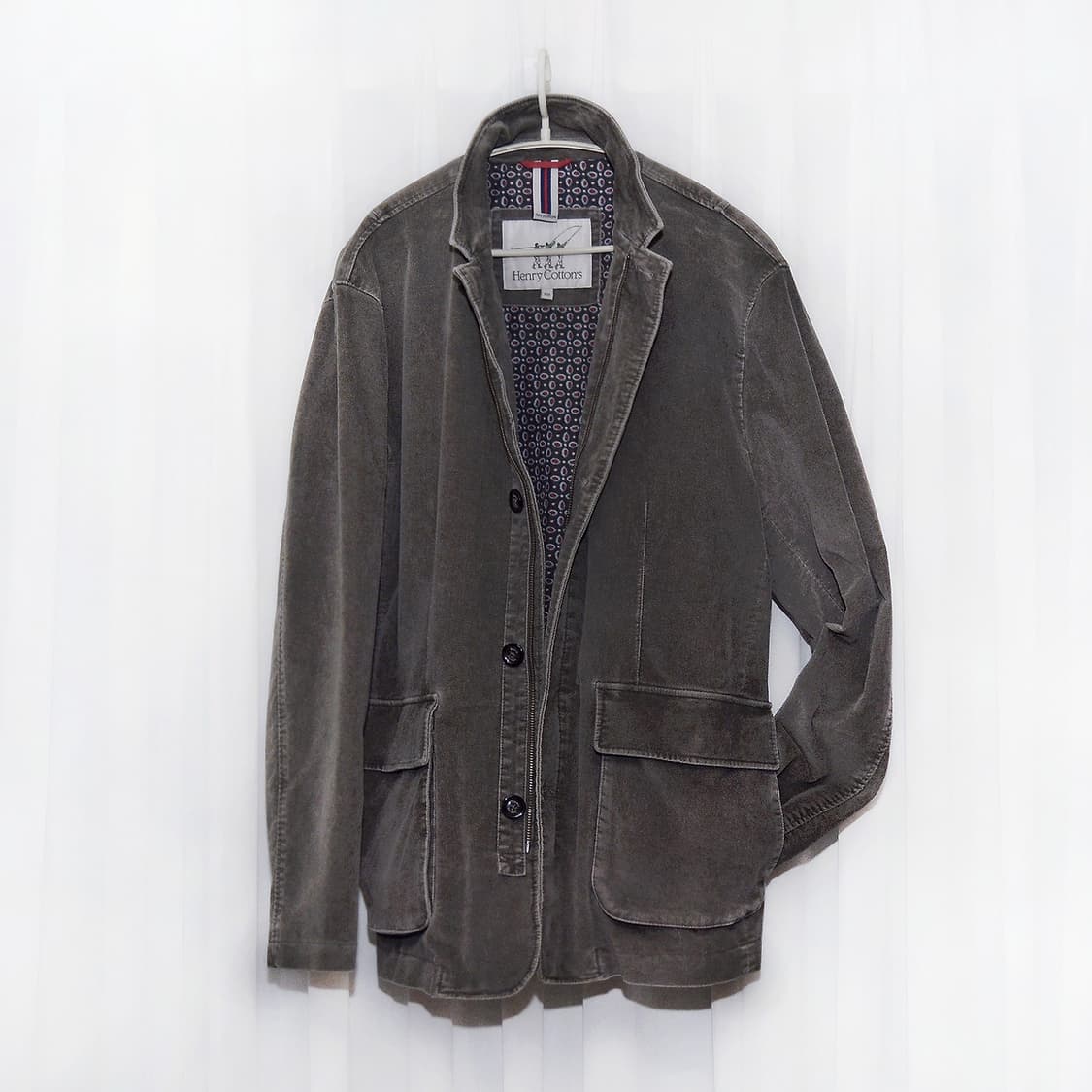 헨리코튼 이탈리안 몰스킨 코튼 가먼트다잉 카파 자켓 (105+) 상품이미지1