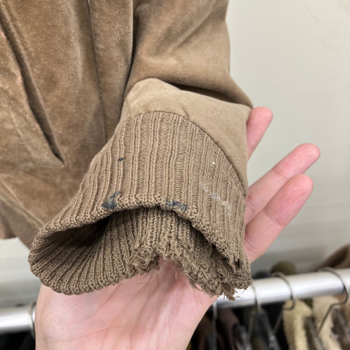 80‘s JPN VTG 스웨이드 블루종 L 상품이미지6