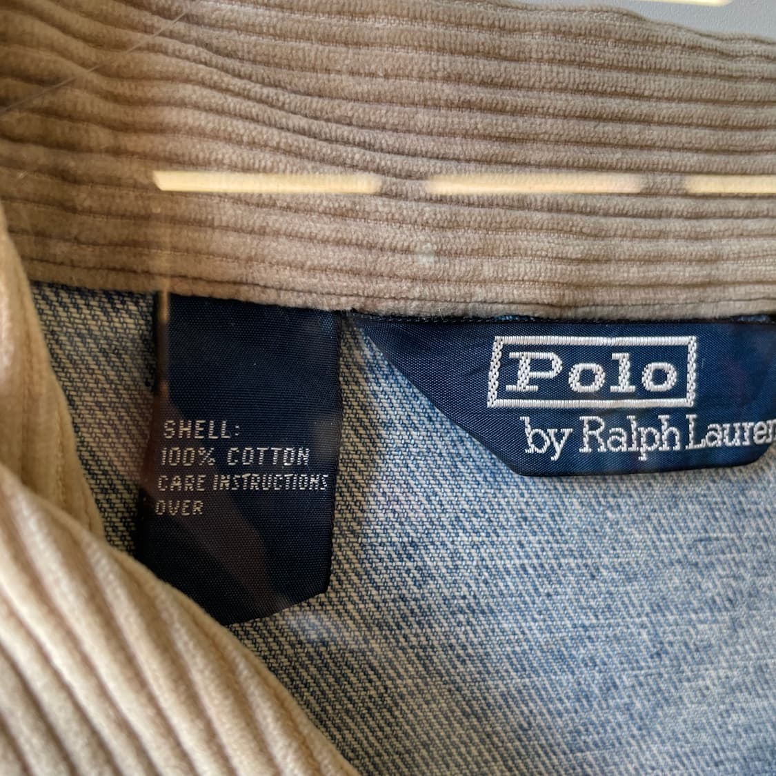 90s 폴로 랄프로렌 성조기 덩가리 데님자켓 상품이미지9