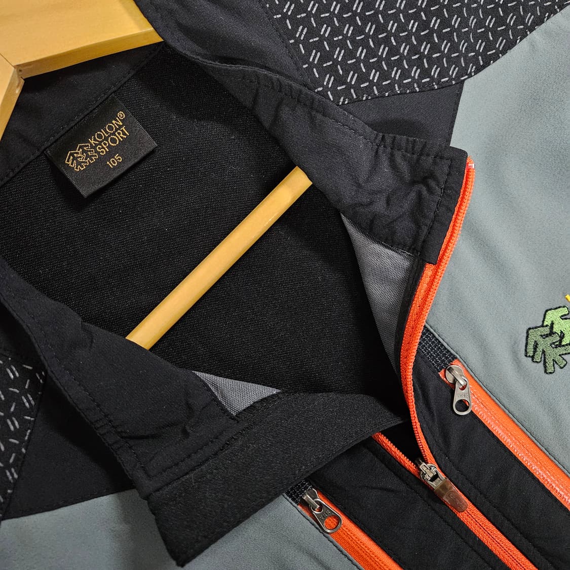 105 코오롱스포츠 반집업 기능성 긴팔티셔츠 상품이미지3