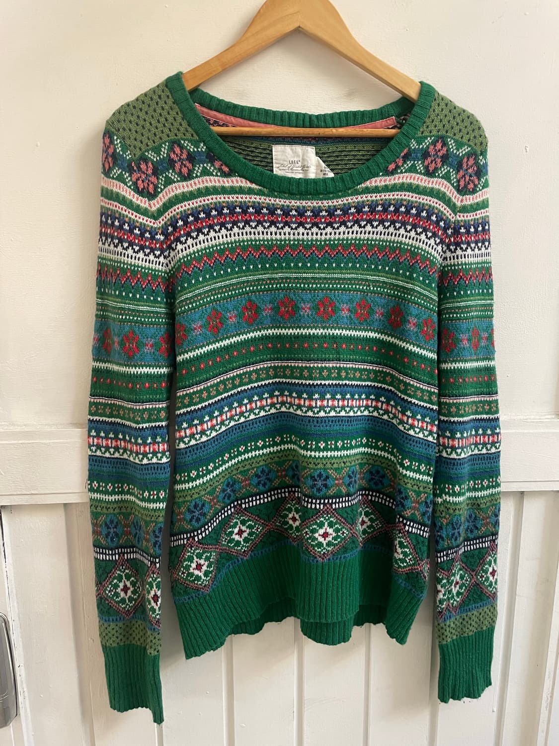 H&M 상위 L.O.G.G.라인 페어아일니트 상품이미지3