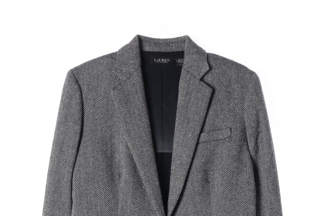 로렌 랄프로렌 그레이 헤링본 블레이저 4 상품이미지3