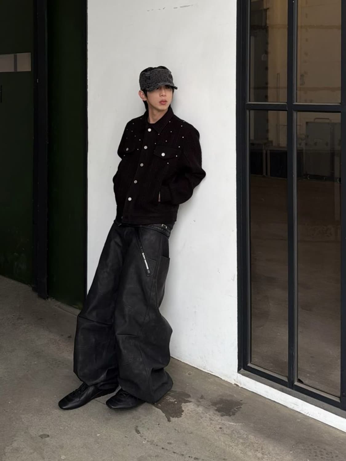 MJD / KOIN 3D KNEE ECO LEATHER PANTS / L 상품이미지3