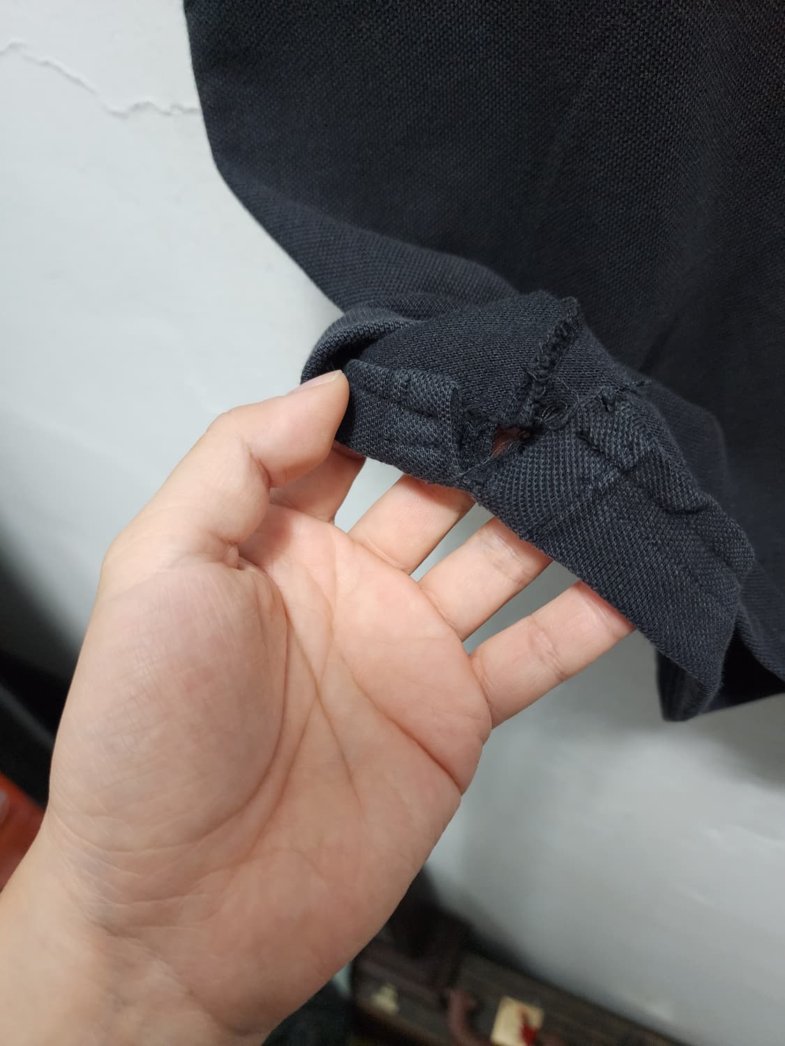 폴로 랄프로렌 블랙 반팔 폴로티 상품이미지3