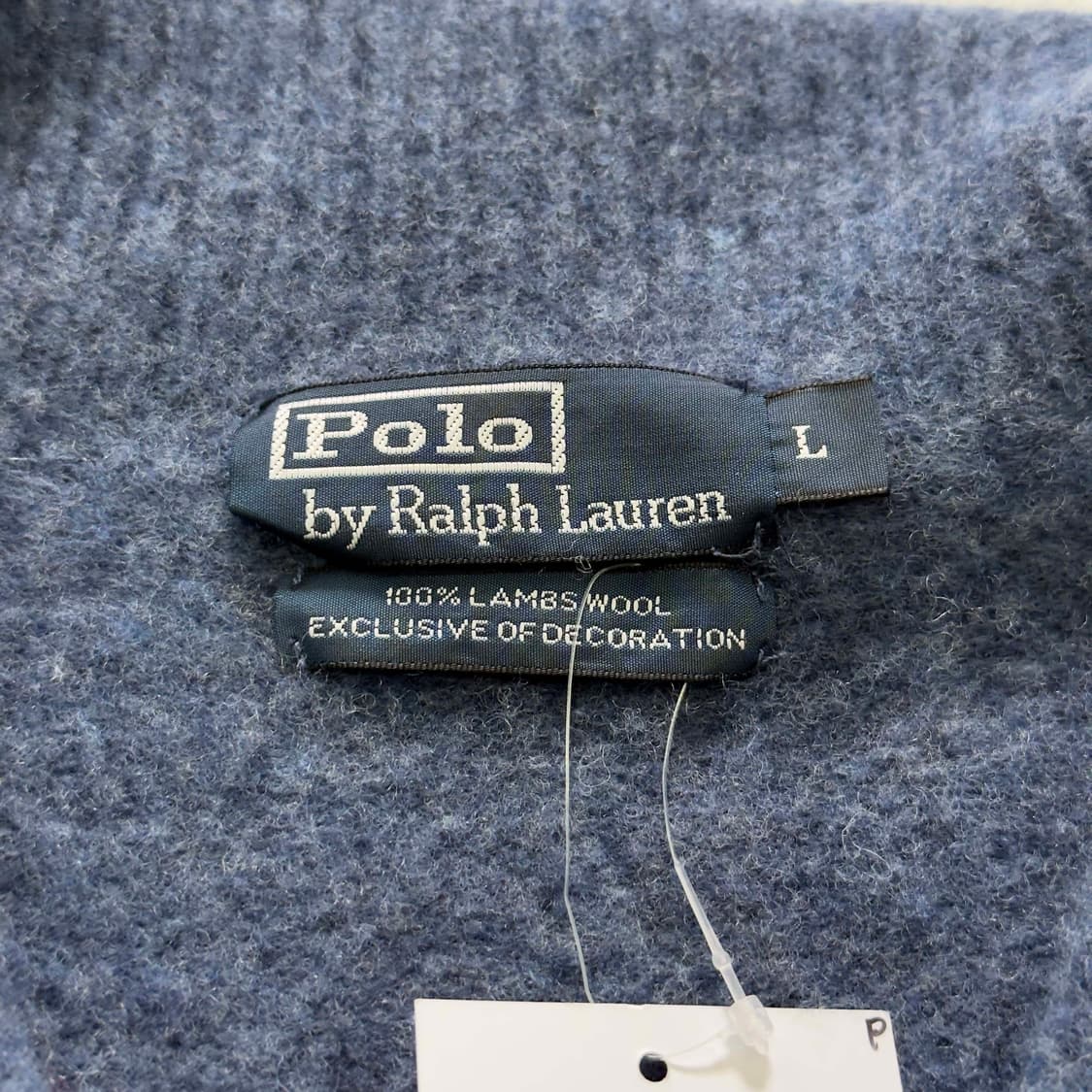 두산 폴로 랄프로렌 램스울 하프집업 니트 상품이미지3