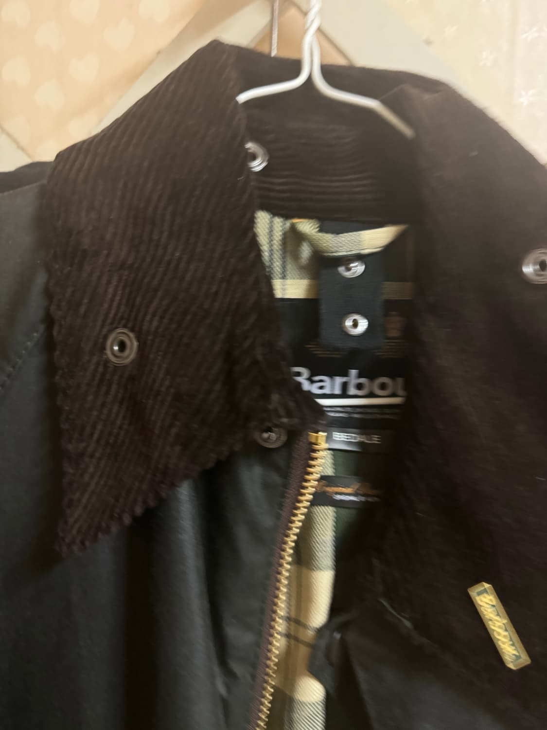 바버 비데일 왁스 자켓 세이지 uk42 상품이미지1