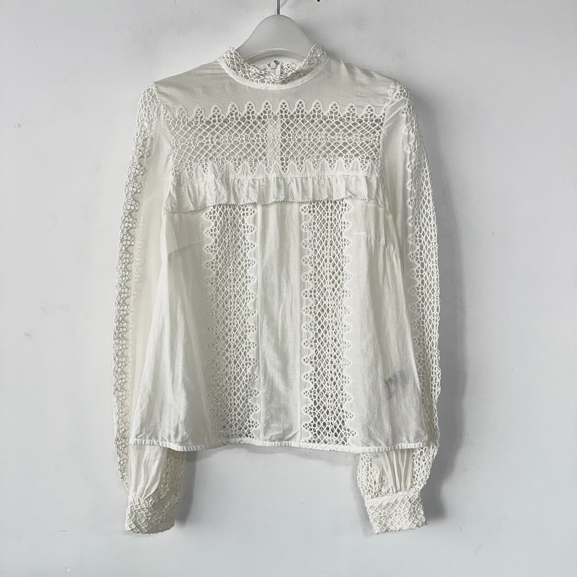 셀프 포트레이트 크로셰 레이스 블라우스 상품이미지2