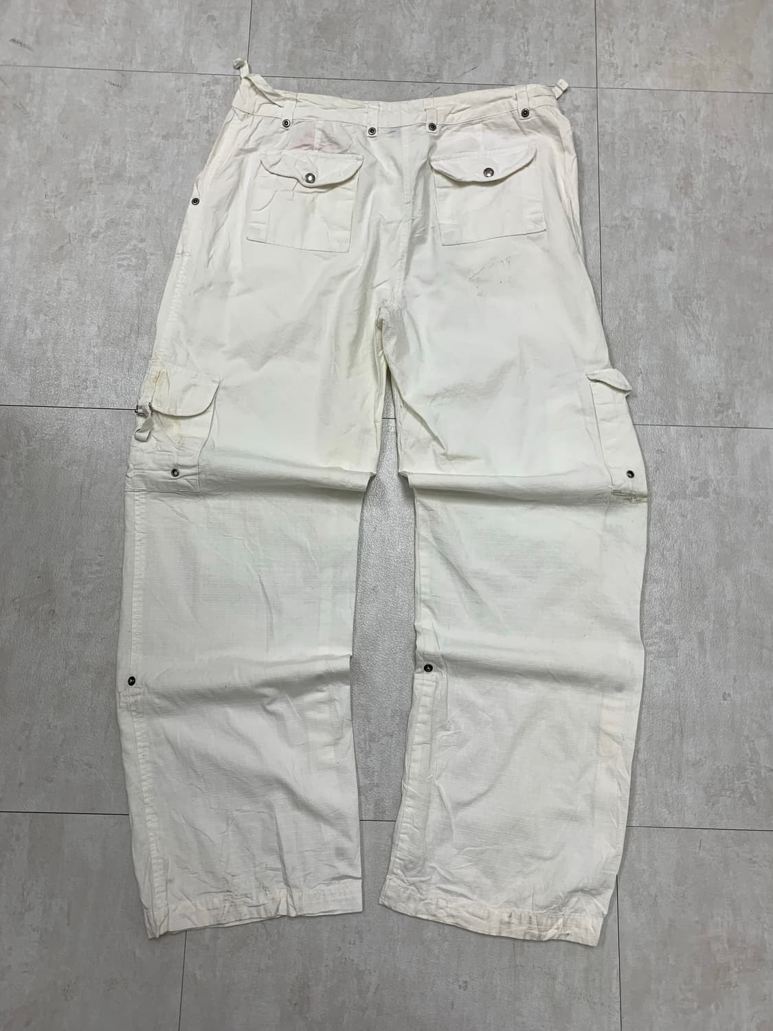 Newyork company 화이트 카고 팬츠 #447 상품이미지7
