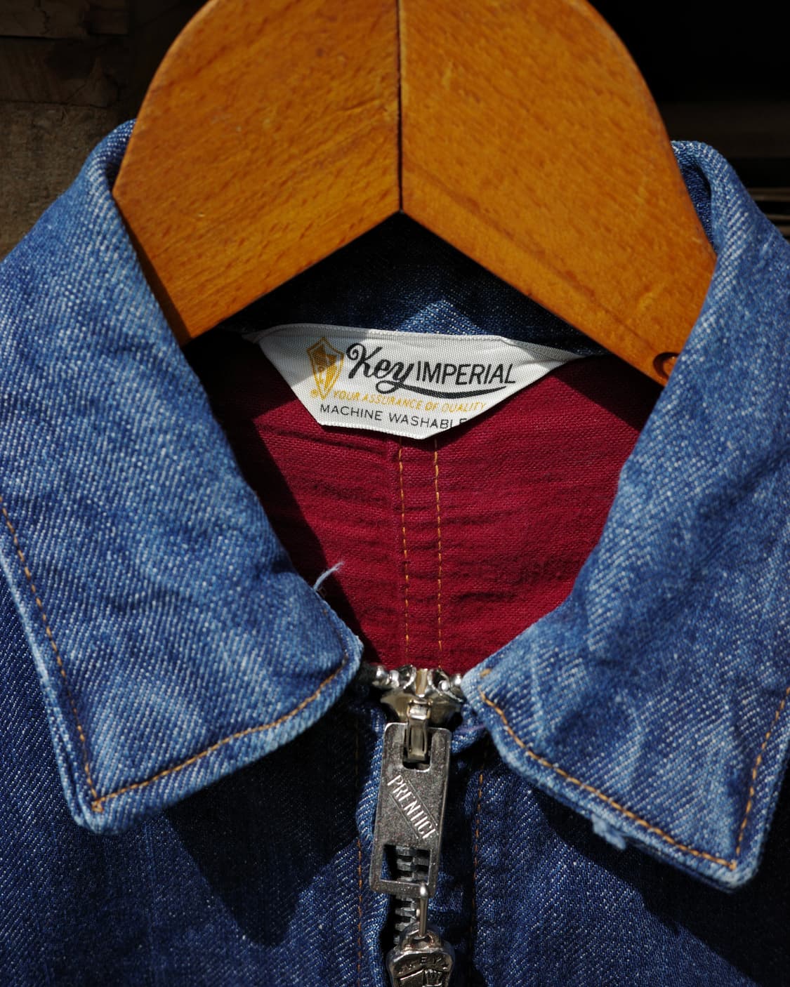 60s Key Imperial 웨스턴 요크 데님 워크 자켓 상품이미지3