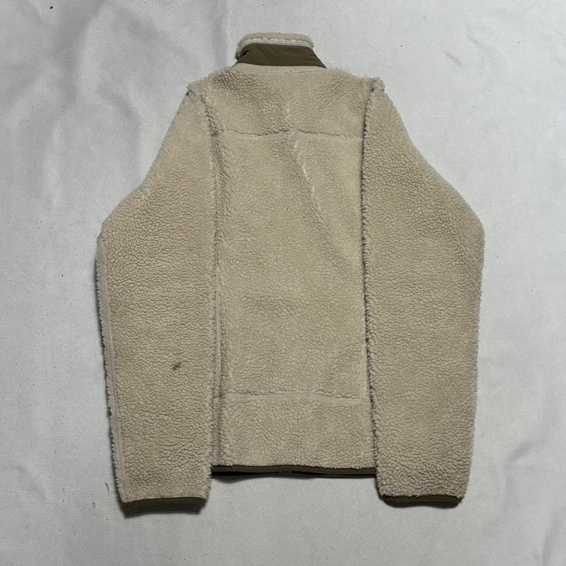 S 파타고니아 클래식 레트로 아이보리 후리스 상품이미지3