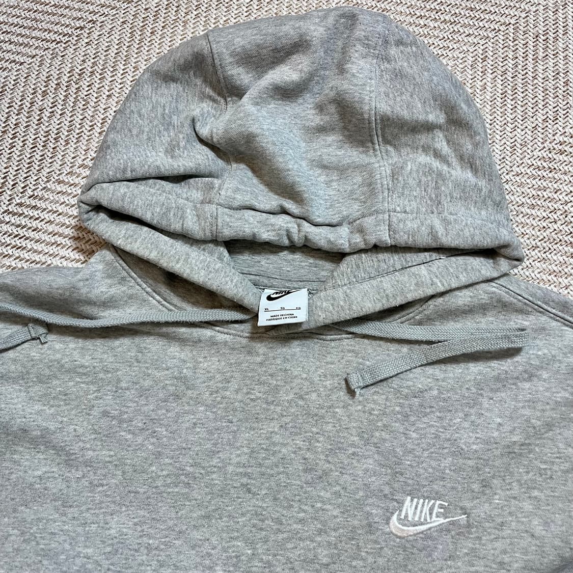 [정품] 나이키 그레이 화이트 푸츄라 후드티 [ XL ] 상품이미지3