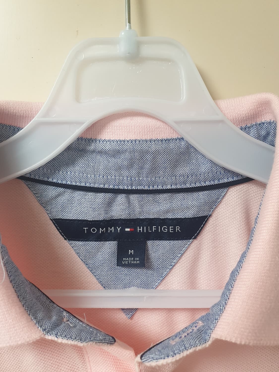 [여성] 타미힐피거 정품 핑크 카라티 M 상품이미지3