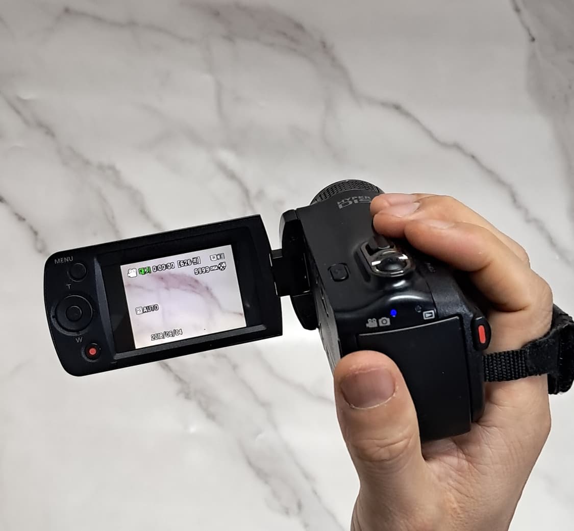 삼성 핸디캠 SMX-F54BD 빈티지 캠코더 16gb 내장 상품이미지2