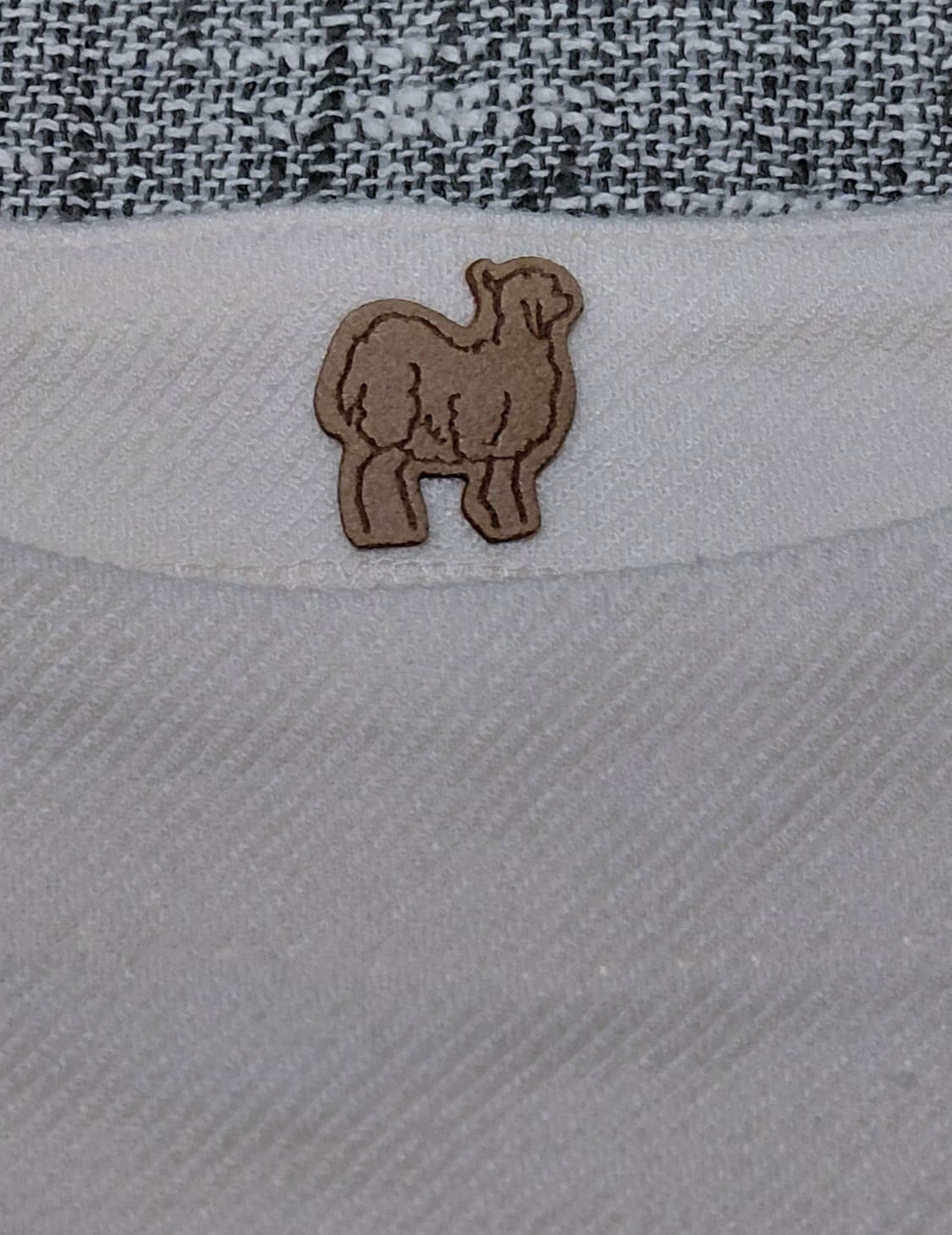 [38] Malla 마라 소매 배색 볼륨 블라우스 니트 상품이미지3