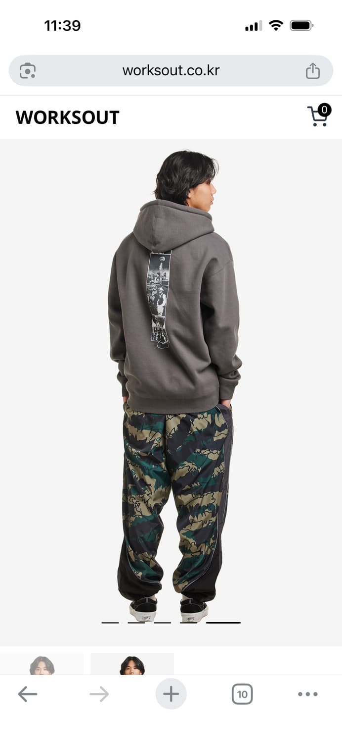 퍼킹어썸 후디 차콜 상품이미지5