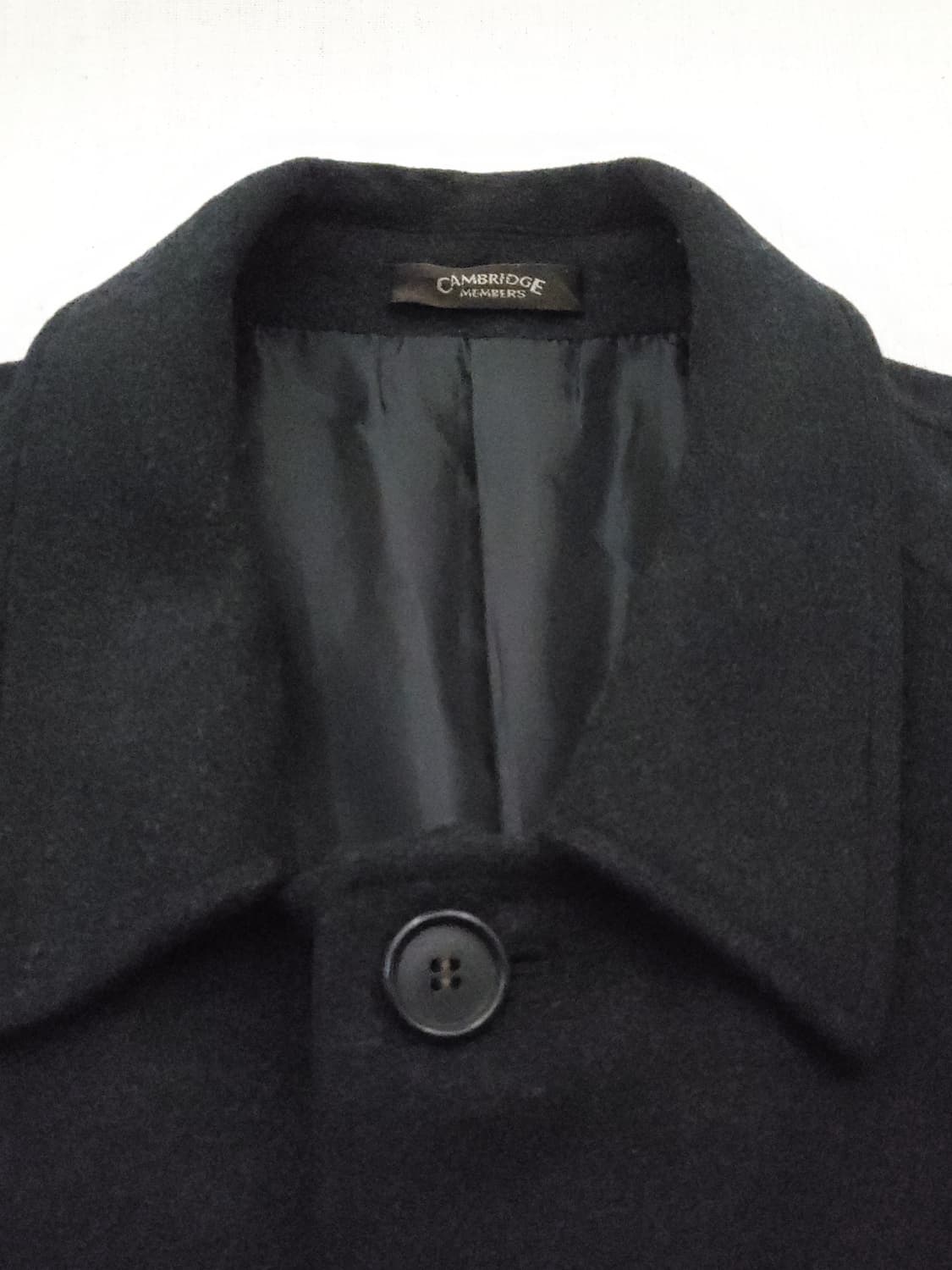 CAMBRIDGE 블랙 기본 남성 코트 L 상품이미지3