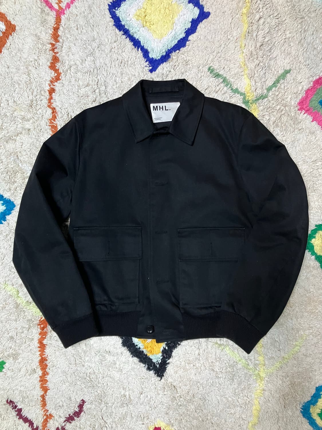 MHL 코튼 블루종 자켓 상품이미지1