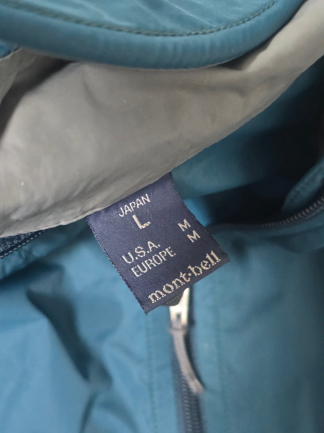 Montbell 몽벨 재팬 바람막이 경량 자켓 L 상품이미지6