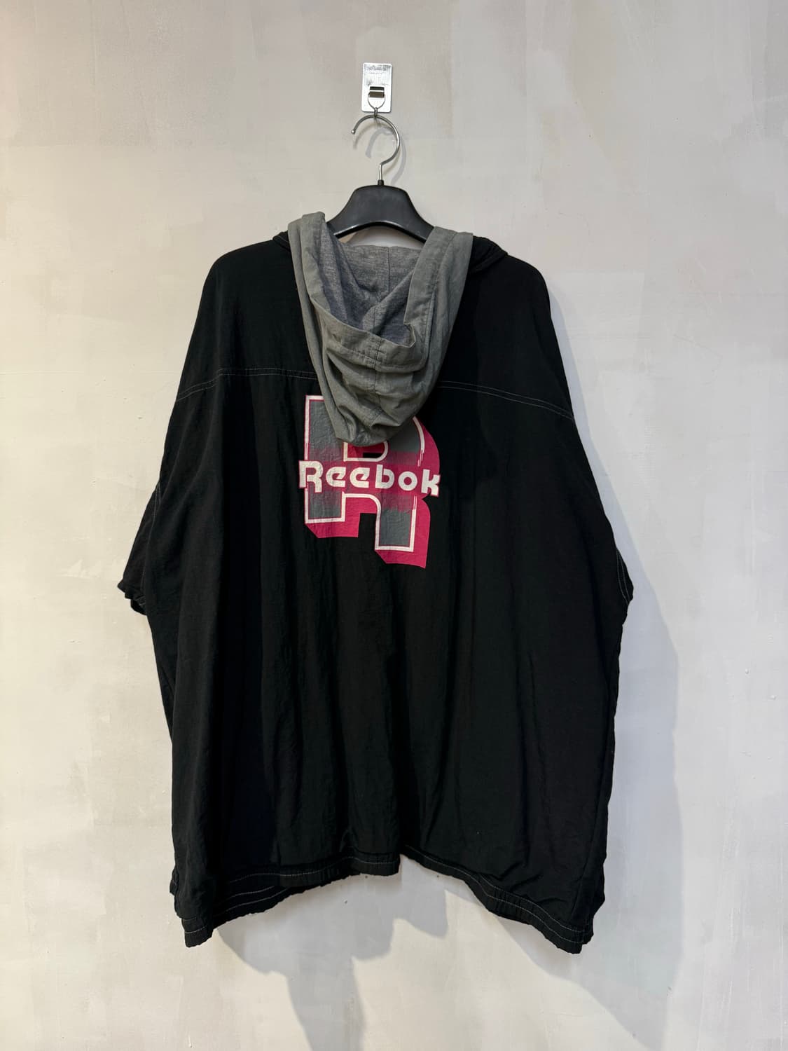 리복 블랙 바람막이 상품이미지4