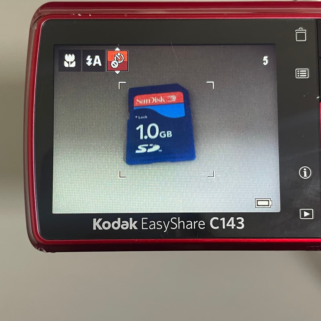 kodak easyshare c143 키키 디카 상품이미지2