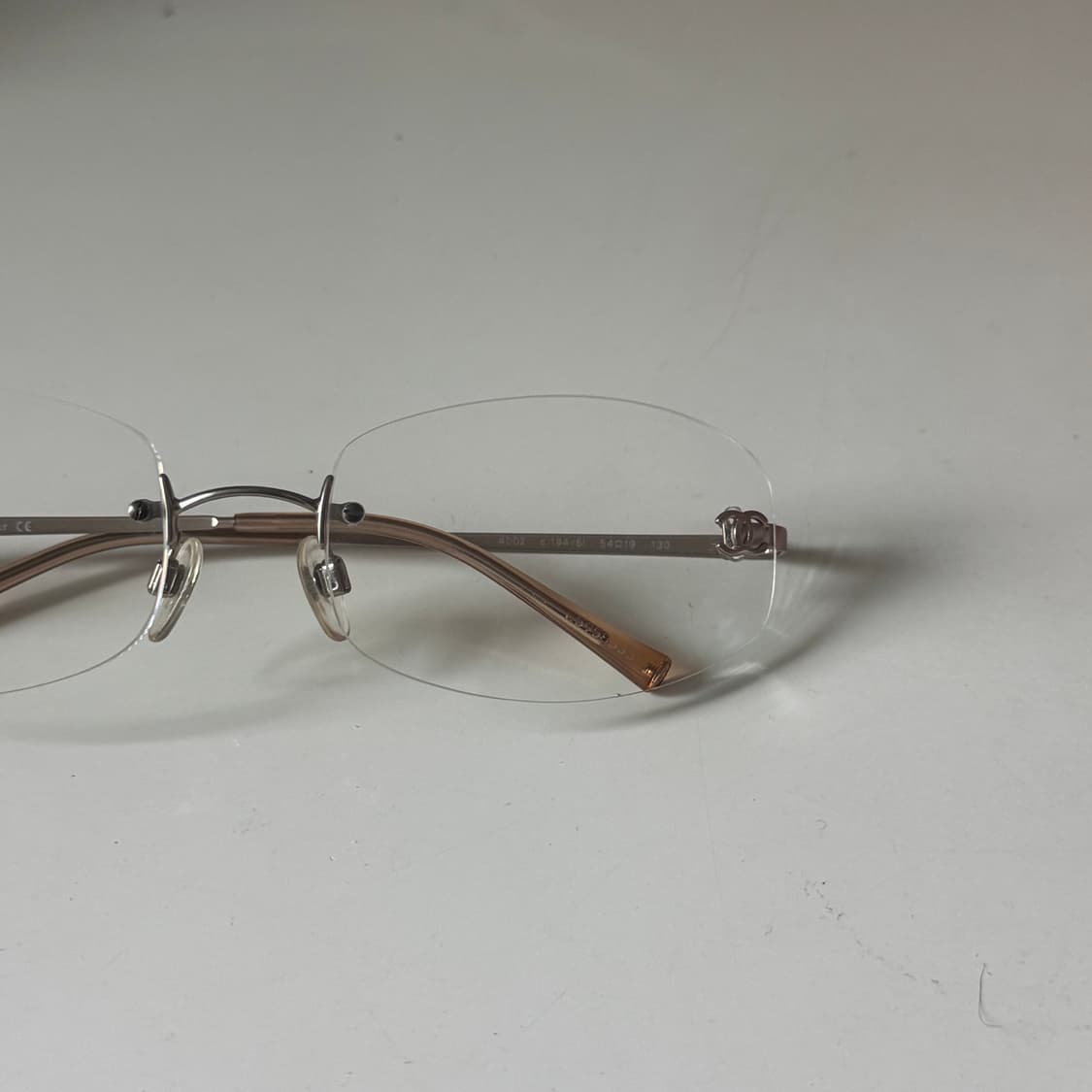 샤넬 무테 안경 상품이미지2