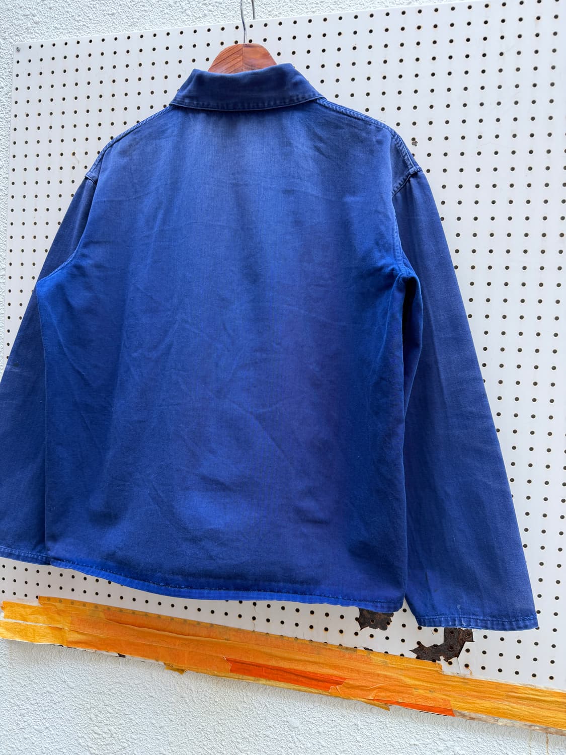 70s FRIENDSHIP INDIGO BLUE FADED 프렌치워크자켓 상품이미지9