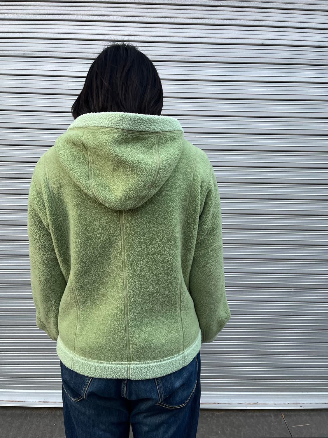 00s Patagonia Synchilla Lime Fleece Hood 상품이미지7