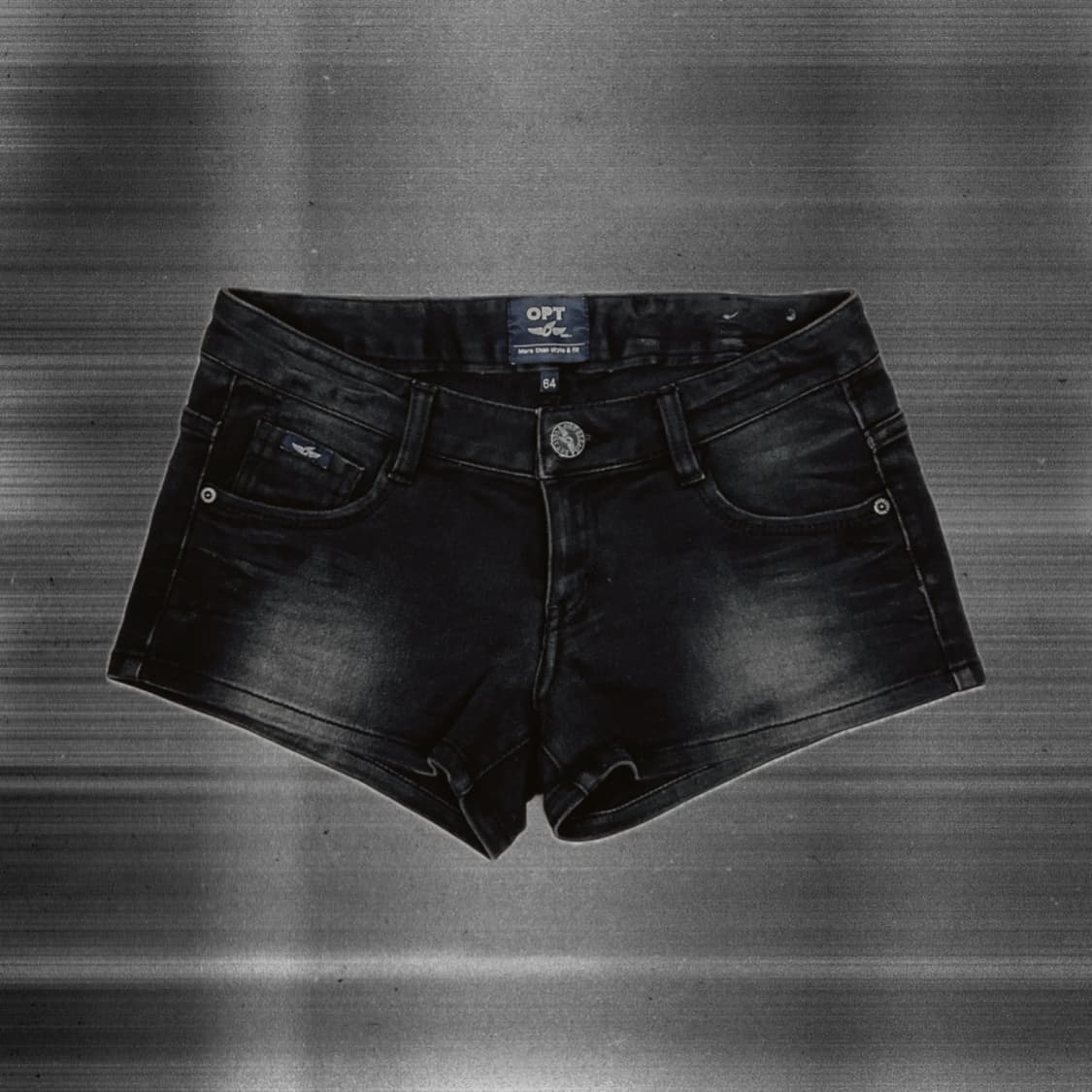 빈티지 데님 숏팬츠 마이크로 마이크로쇼츠 punk ROCKCHIC 상품이미지3