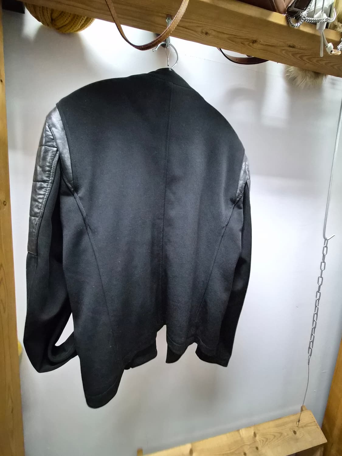 반하트 디 알바자(VanHart di Albazar) 스판가죽 블루종 상품이미지7