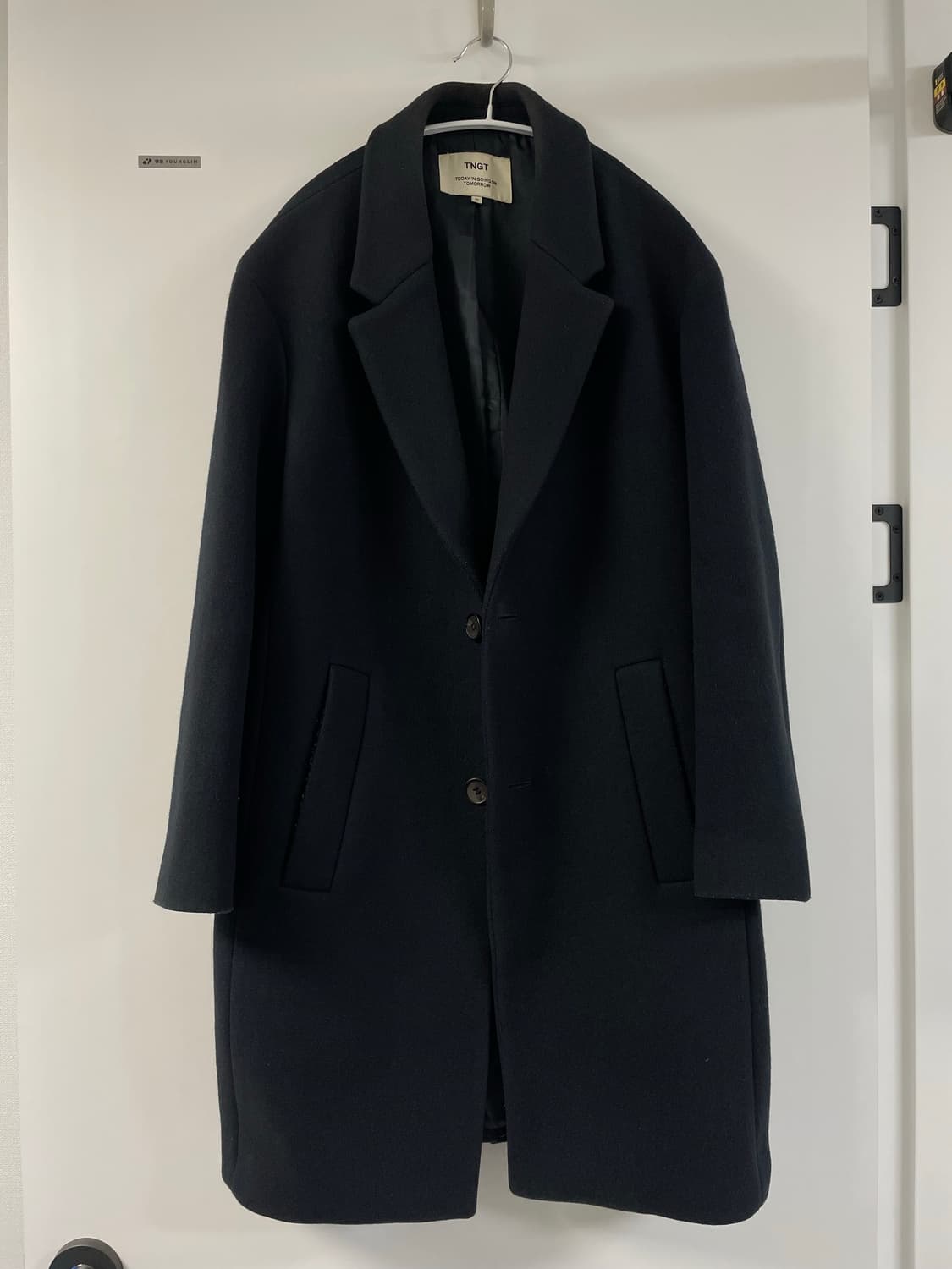 TNGT 네이비 코트 상품이미지1