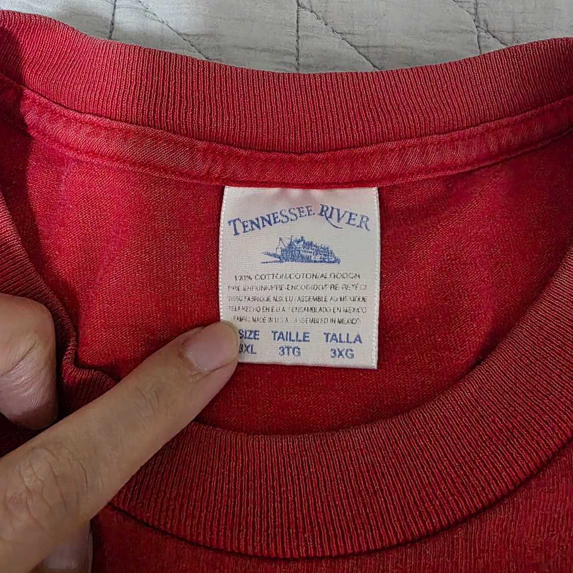 [3XL] 00s ICP 스타 해칫맨 빈티지 랩티 밴드티 페이드 레드 상품이미지5