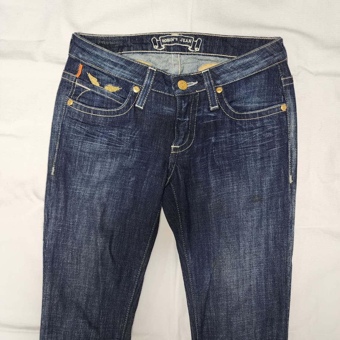 Robin's Jean Y2k 갸루 보헤미안 데님팬츠 상품이미지6