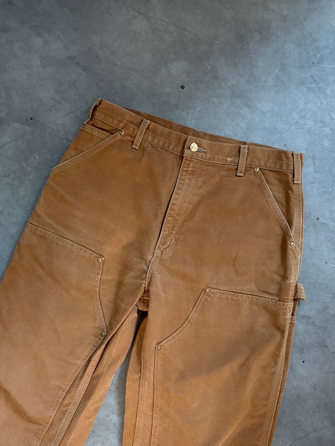 Carhartt 칼하트 더블니 캔버스 워크 팬츠  상품이미지3